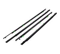 4x Car SUV Chrome Window Weatherstrip Trim Seal Belt for Honda CR-V 2007-2011