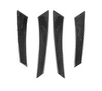 4X Carbon Fiber Inner Door Handle Pull Panel Cover Trim Fit for Mazda 3 10-13