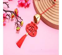 4x Carillon Vento Nappa Cinese Stile Ciondolo Bell Appeso Placca Accessorio