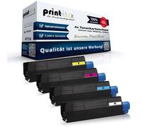 4X Cartucce Di Toner Per OKI C-3100 Print-Klex Generation Print