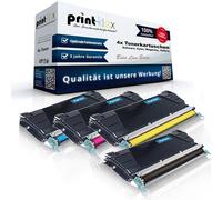 4X Cartucce Di Toner Premium Per Lexmark Optra-C522N Linea Ufficio