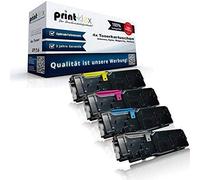 4x Cartucce Toner Compatibili per Dell C2660DN C2600Series C2665DNF C2665DN C2660 C2665 593BBBU 593BBBT 593BBBS 593BBBR Nero Ciano Magenta Giallo Risparmio