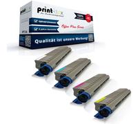 4x Cartucce Toner Compatibili per Oki ES6410 Pacco Risparmio Office Plus