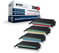 4x Cartucce Toner Per Samsung CLP600 600N 600NG 650 650N Colori