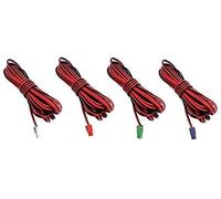 4X Cavi per altoparlanti Speaker Woofer Sound Red Black Wires Cords Cables For SONY Home Cinema Theater
