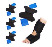 4x cavigliera Termica Fasciatura per Caviglia Ice Pack Regolabile Caldo Freddo