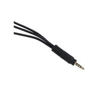 4X Cavo Audio Splitter Stereo da 3,5 mm Placcato Oro Presa Stereo TRRS Maschio A 3 X Jack Stereo da 1/8 Pollici 3,5 mm Femmina 1 Ingresso 3 Uscita