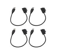 4X Cavo Convertitore da USB 2.0 A Ii 7 + 6 13Pin per Laptop Unità Cd-Rom Rom Slimline