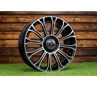 4X Cerchi 18'' 5x112 Mercedes S Class Style Neri Diamond Cut ET35
