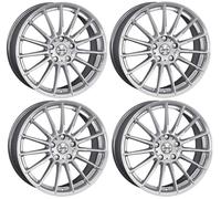 4x Cerchi AUTEC LAMERA 8.0x18 ET38 5x112 Hyper Silber