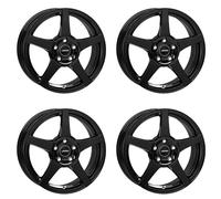 4x Cerchi AUTEC VALEA 6.5x16 ET32 4x108 Schwarz