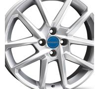 4x Cerchi Borbet N 6.5x16 ET32 4x108 crystal silver compatibile con Ford B-Max EcoSport Fiesta Fiesta Van Focus Fusion KA Streetka To