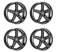 4x Cerchi Oxigin 18 Concave 9,5x19 ET40 5x120 black compatibile con BMW 6 X3 X4