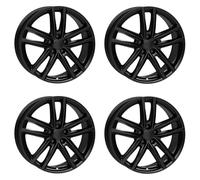 4x Cerchi Rial X10 7.0Jx16 ET31 5x120 racing-schwarz compatibile con BMW 1 2 3 4 Z3