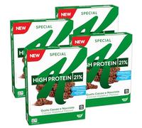 4X Cereali per Special K High Protein Cereali di Mais, Grano e Avena al gusto di Cacao e Nocciola 320g