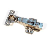 4x Cerniere a tazza con battuta centrale idrauliche con ammortizzatore per mobili 26mm