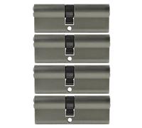 4x Cilindro a Profilo 95mm 45/50 20x Chiave Porta Zylinder Serratura con Uguali