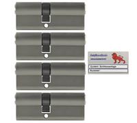 4X Cilindro Profilo 70Mm 30/40 +20 Chiavi Porta Identiche Con Carta Codice