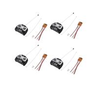 4X Circuito Ricevente Unità Telecomando 5CH 27Mhz + Telecomando per Sistema Radio Giocattolo Auto Serbatoio RC