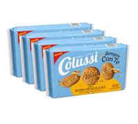 4X Colussi Sempre con Te Biscotti Integrali con Chicchi di Orzo 6 Monoporzioni Frollini Croccant, Ideali per Colazione, Merenda, Ufficio, Scuola e Snack Fuori Casa 273g