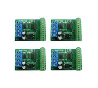 4X Commutatore Digitale di Ingresso/Uscita un 8 Canali TTL LvTTL CMOS RS485 Modulo di Controllo IO Scheda Modbus Rtu per Relè PLC, (con Terminale)