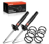 4x Completo Molla Sospensioni Set Frontale per BMW 5er E60 525d 2.5L 335816