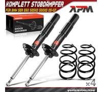 4x Completo Molla Sospensioni Set Frontale per BMW 5er E60 525xd 530xd 05-08
