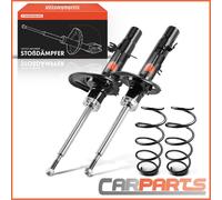 4x Completo Molla Sospensioni Set Frontale per Citroën C3 II Sc Vti 120 1.6L