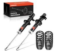 4x Completo Molla Sospensioni Set Frontale per Honda Civic V Ce 51602SR3A21