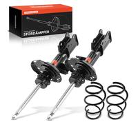 4x Completo Molla Sospensioni Set Frontale per Mercedes W176 3348063