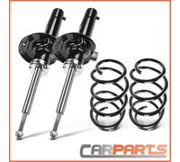 4x Completo Molla Sospensioni Set Frontale per VW Caddy III MPV / Box 2CA 2CB