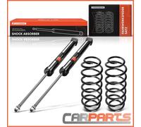 4x Completo Molla Sospensioni Set Posteriore per Audi A1 A1Sportback 1.0L 1.6L