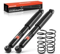 4x Completo Molla Sospensioni Set Posteriore per Fiat Panda 169 1.2 50705349