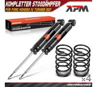 4x Completo Molla Sospensioni Set Posteriore per Ford Mondeo IV Familiare BA7