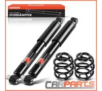4x Completo Molla Sospensioni Set Posteriore per Renault Kangoo KC0/1 01-23 1.6