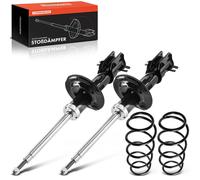4x Completo Molla Sospensioni Set Vorderachase per Fiat Punto 188 334865