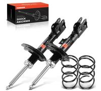 4x Completo Molla Sospensioni Set Vorderachase per Peugeot Citroën 4060A173