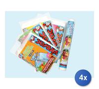 4x Confezione 25 Sacchetti Frigo Cm 30x40 Virosac