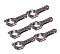 4x Connection Rods Bielle Bielas For Toyota Paseo / Cynos 1.5L 5E-FE 130.5mm