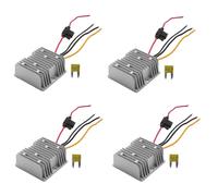 4X Convertitore 36V/48V Un 12V 20A Voltaggio Regolatore Riduttore Convertitore Buck Step-Down Potenza con Fusibile