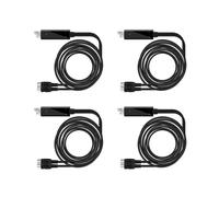 4X Convertitore Cavo USB MIDI Interfaccia USB A Cavo MIDI In-Out Funziona per PC Laptop A Tastiera per Pianoforte In Music Studio 6,5 Piedi