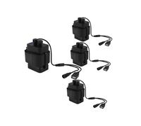 4X Coperchio Della Scatola Della Batteria Impermeabile DIY 6X 18650 Con Alimentazione 12V E USB per Router per Telefoni Cellulari Con Luce LED per