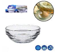 4x Coppa Impilabile da 6x2,5 cm in Vetro Aperitivo Stuzzichini Olive Duralex LYS