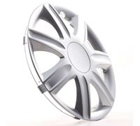 4x Coppe Ruota 13 Pollici Copricerchi "Rubin" silber compatibili con Citroen For