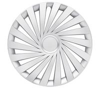 4x Coppe Ruota 17 Pollici Copricerchi "Empire" silver compatibili con Audi Daewo