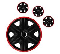 4X Copricerchi 16" Per Rouge Neuf Fast Lux 16 Pollici Lot De 4-Piéce