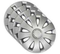 4x Copricerchi Coppe Borchie Ruota 16 per Citroen C1 C2 C3 C4 Berlingo Xsara