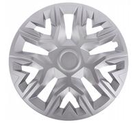 NRM The Best Silver - Copricerchi da 15", per cerchioni in acciaio, set da 4 pezzi, colore: Argento