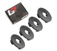 4x Coprimozzo Copricerchio Mozzi Copertura Nera Ø 55mm per bmw 2 3er