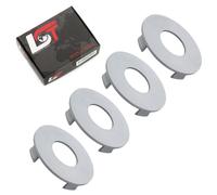 4X Coprimozzo Coprimozzo Nabe Grigio Ø 60Mm Per SKODA